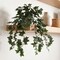 13" Mini Green English Ivy Bush - 176 Lifelike Silk Leaves, Perfect for Home, Office & Garden Décor - Year-Round Accent, Floral Home by Artificial Flowers